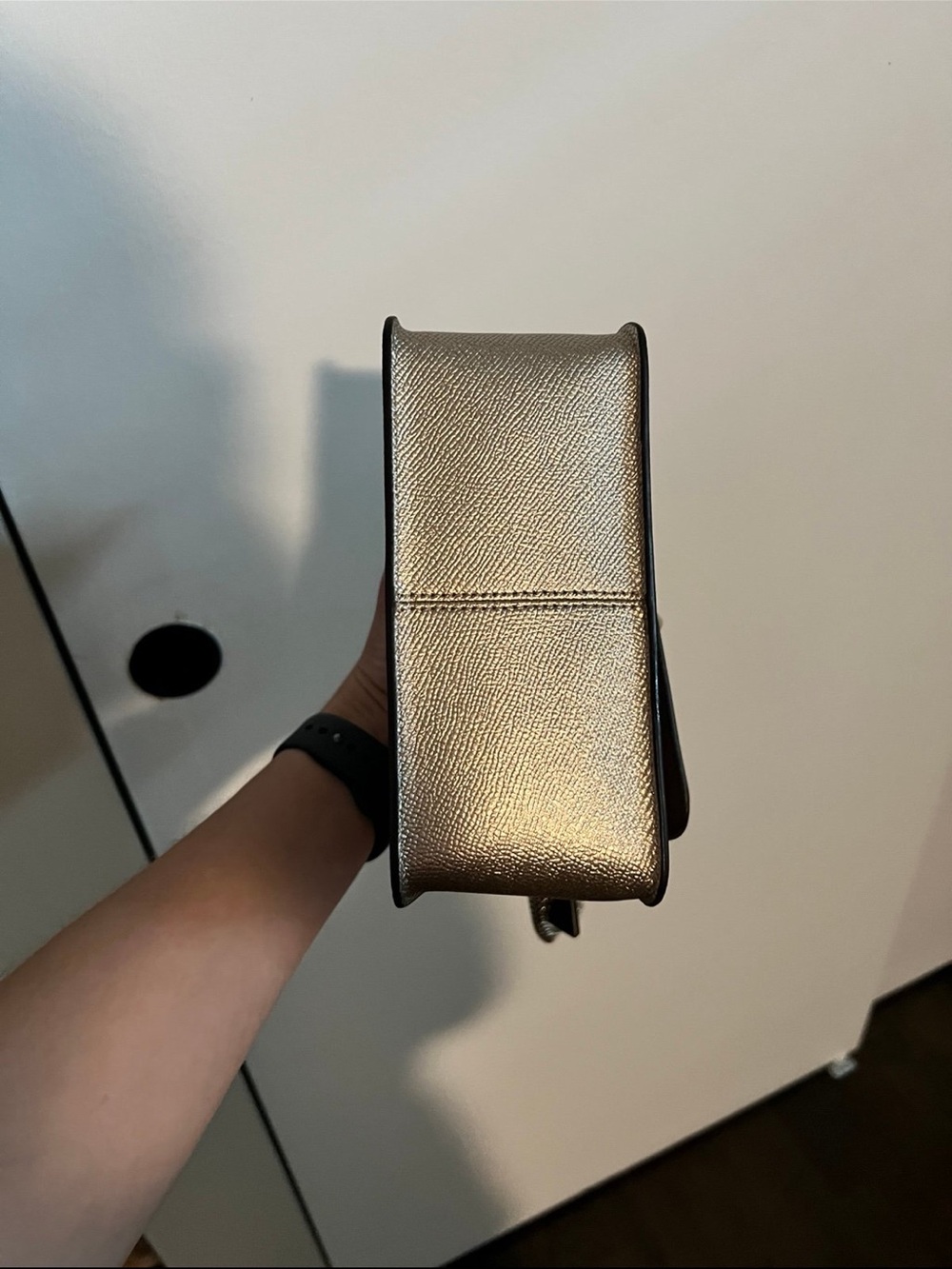 Coach BOWERY CROSSBODY Champagne/Silver - Picture 5 of 8